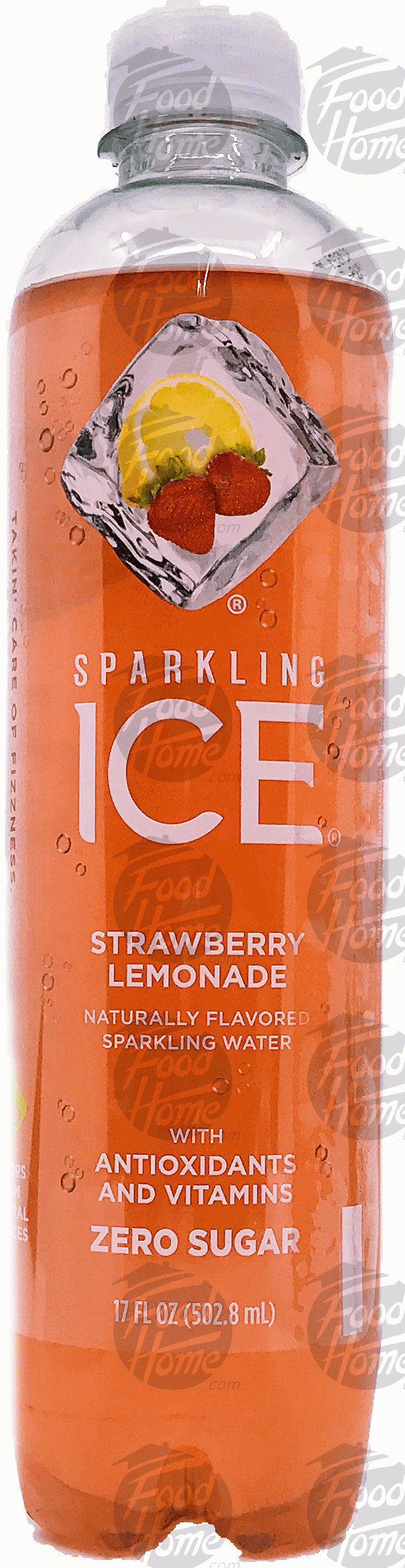 Sparkling Ice  strawberry lemonade, plastic bottle Full-Size Picture